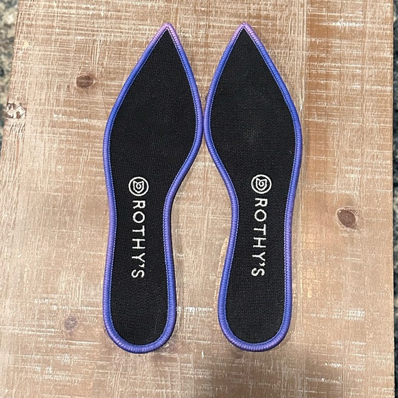 Rothy’s The Point Solid Black flats - Picture 4 of 6